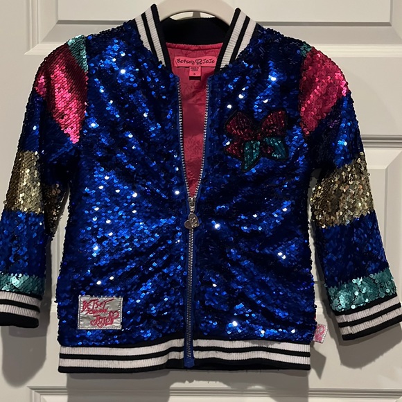 Betsey Johnson Other - Betsey Johnson JoJo Siwa Sequined Jacket, Girls Size 6